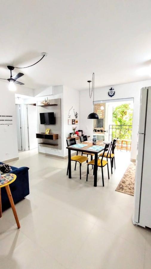 Apto Centro Ubatuba Com Varanda Gourmet, Suite E Piscina Екстериор снимка