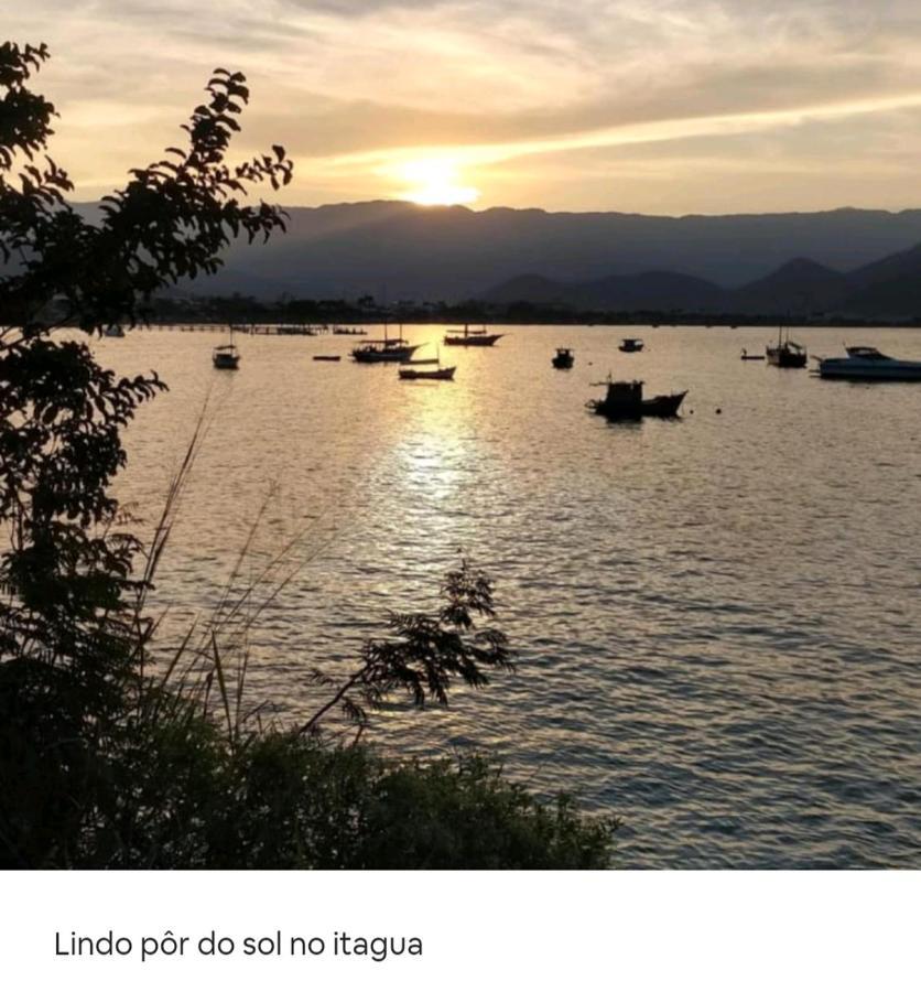 Apto Centro Ubatuba Com Varanda Gourmet, Suite E Piscina Екстериор снимка